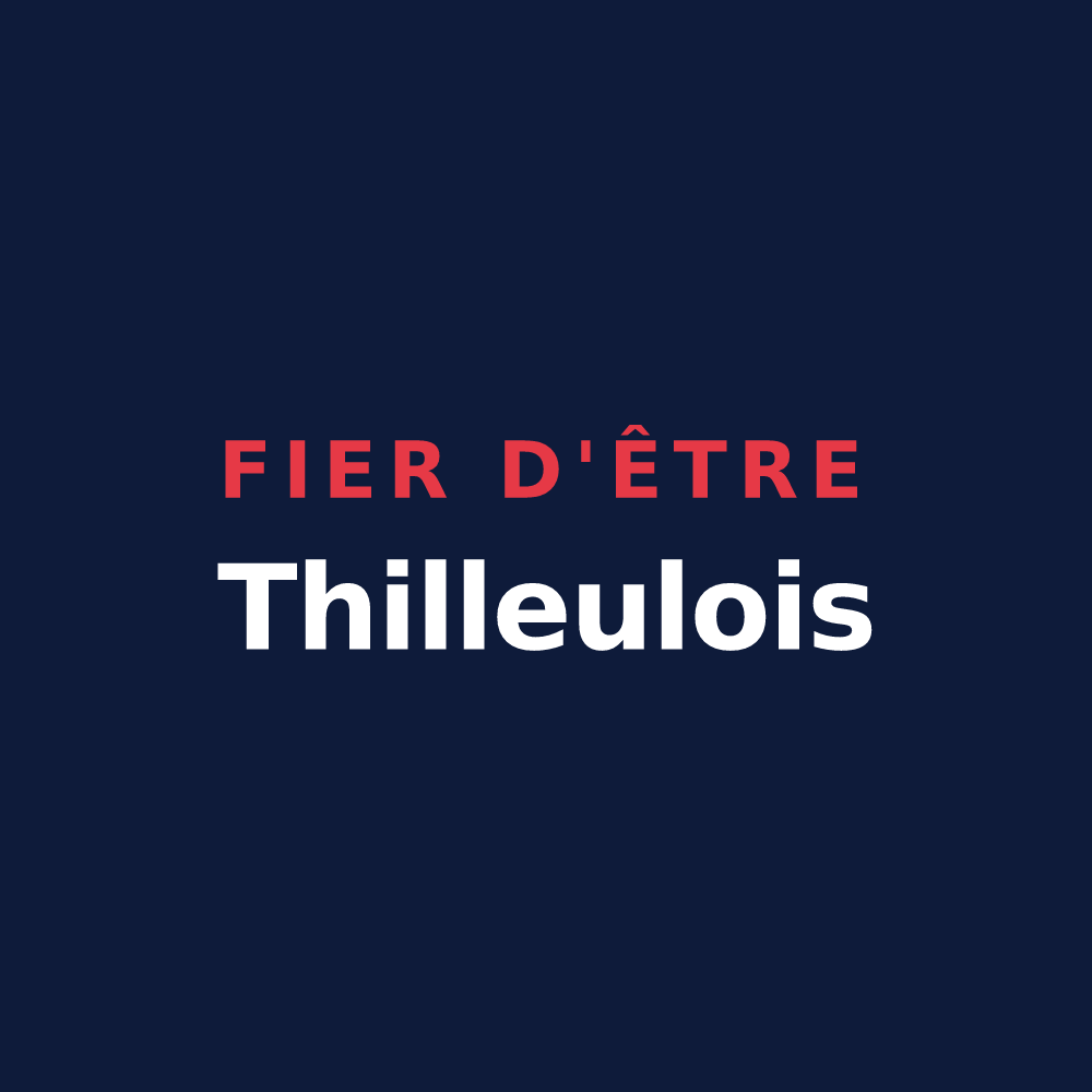T-shirt « Fier d'être Thilleulois » — design pour Thilleux