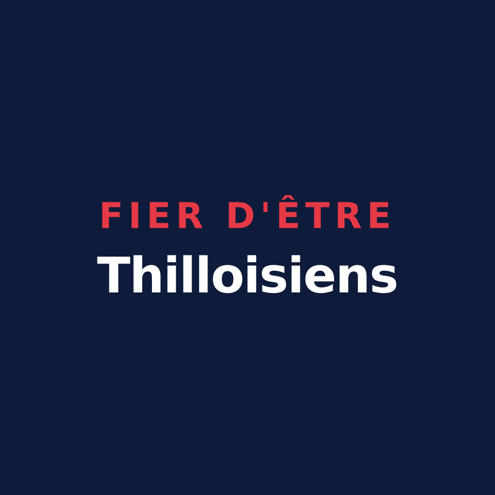 T-shirt « Fier d'être Thilloisiens » — design pour Thillois