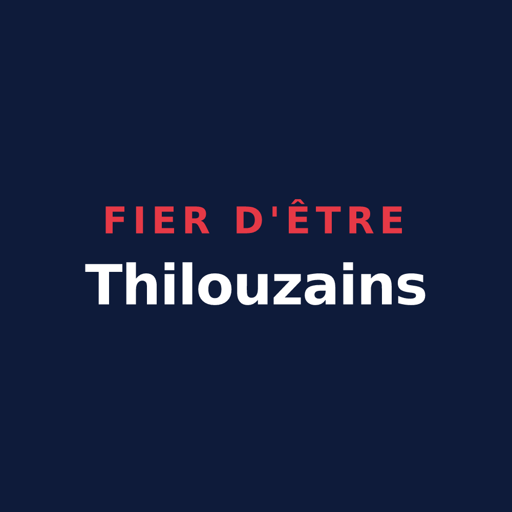 T-shirt « Fier d'être Thilouzains » — design pour Thilouze
