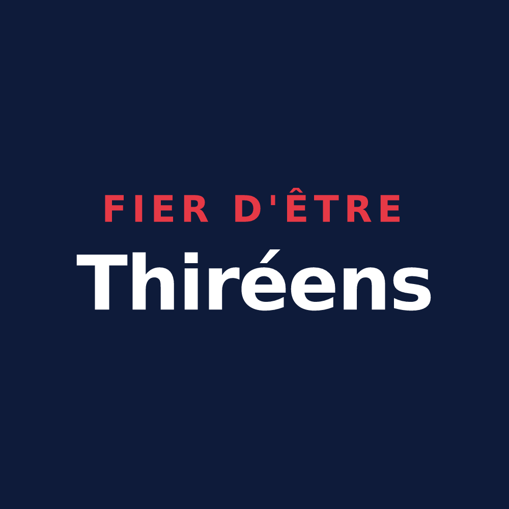 T-shirt « Fier d'être Thiréens » — design pour Thiré