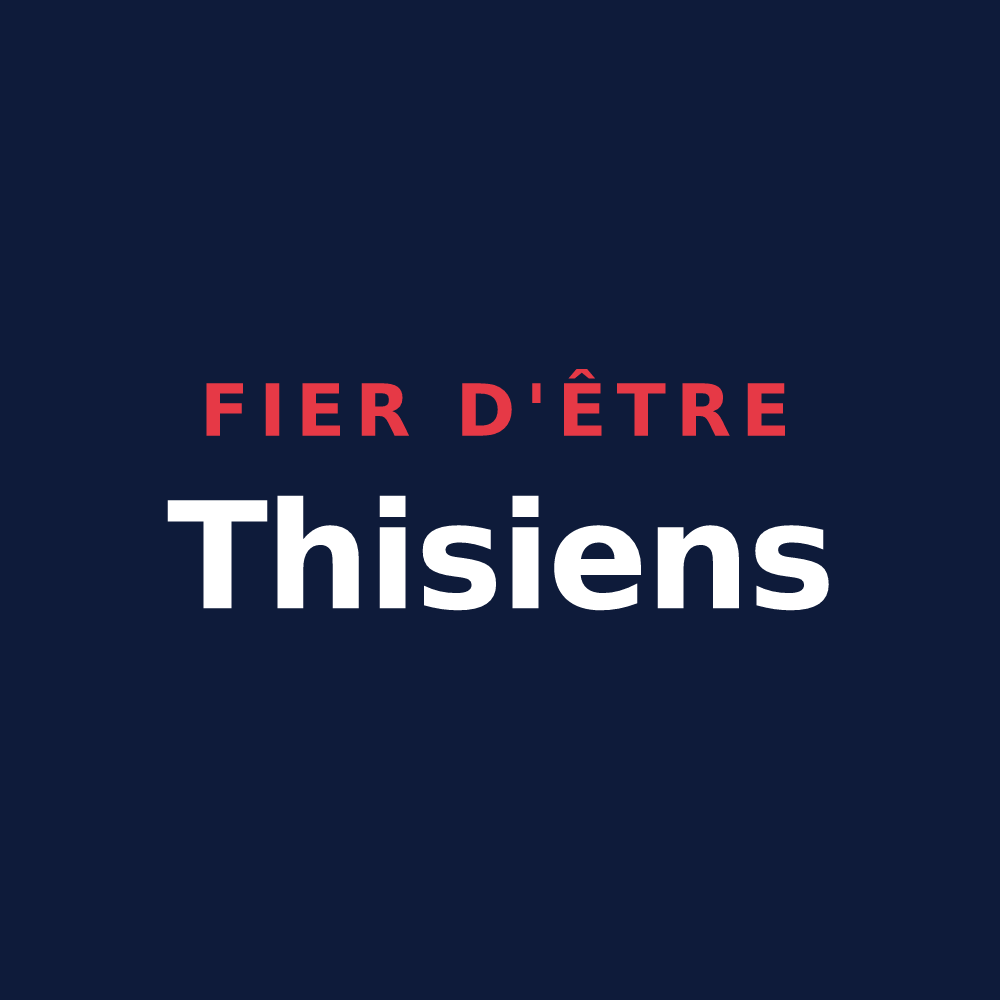T-shirt « Fier d'être Thisiens » — design pour Thise