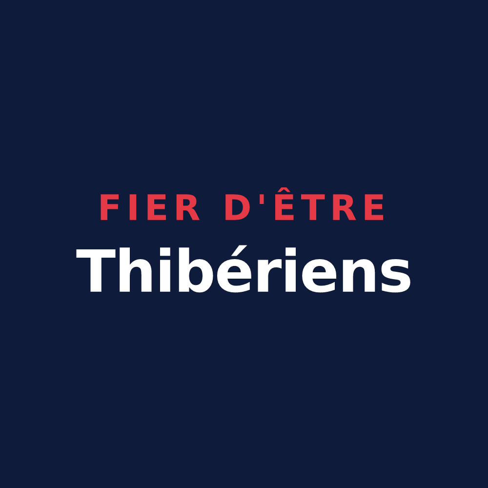 T-shirt « Fier d'être Thibériens » — design pour Thiviers