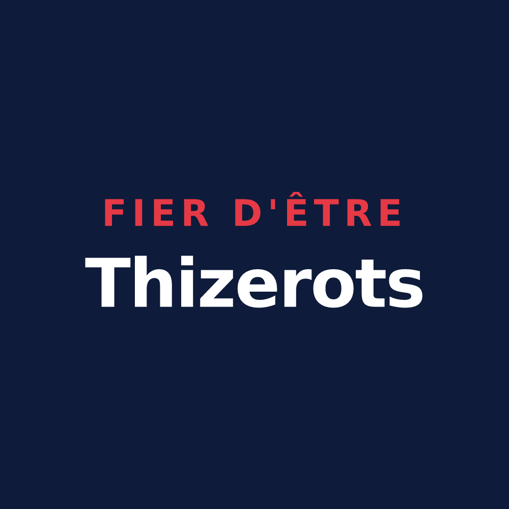 T-shirt « Fier d'être Thizerots » — design pour Thizy-les-Bourgs