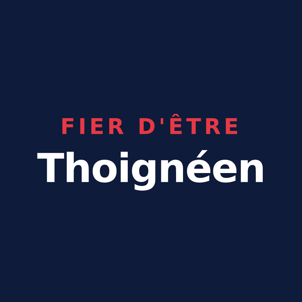 T-shirt « Fier d'être Thoignéen » — design pour Thoigné
