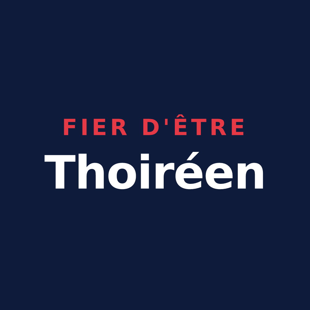 T-shirt « Fier d'être Thoiréen » — design pour Thoiré-sur-Dinan