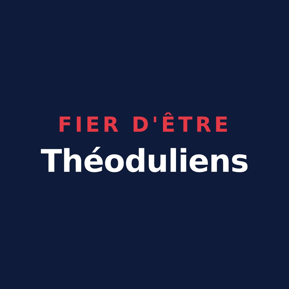 T-shirt « Fier d'être Théoduliens » — design pour Thoix