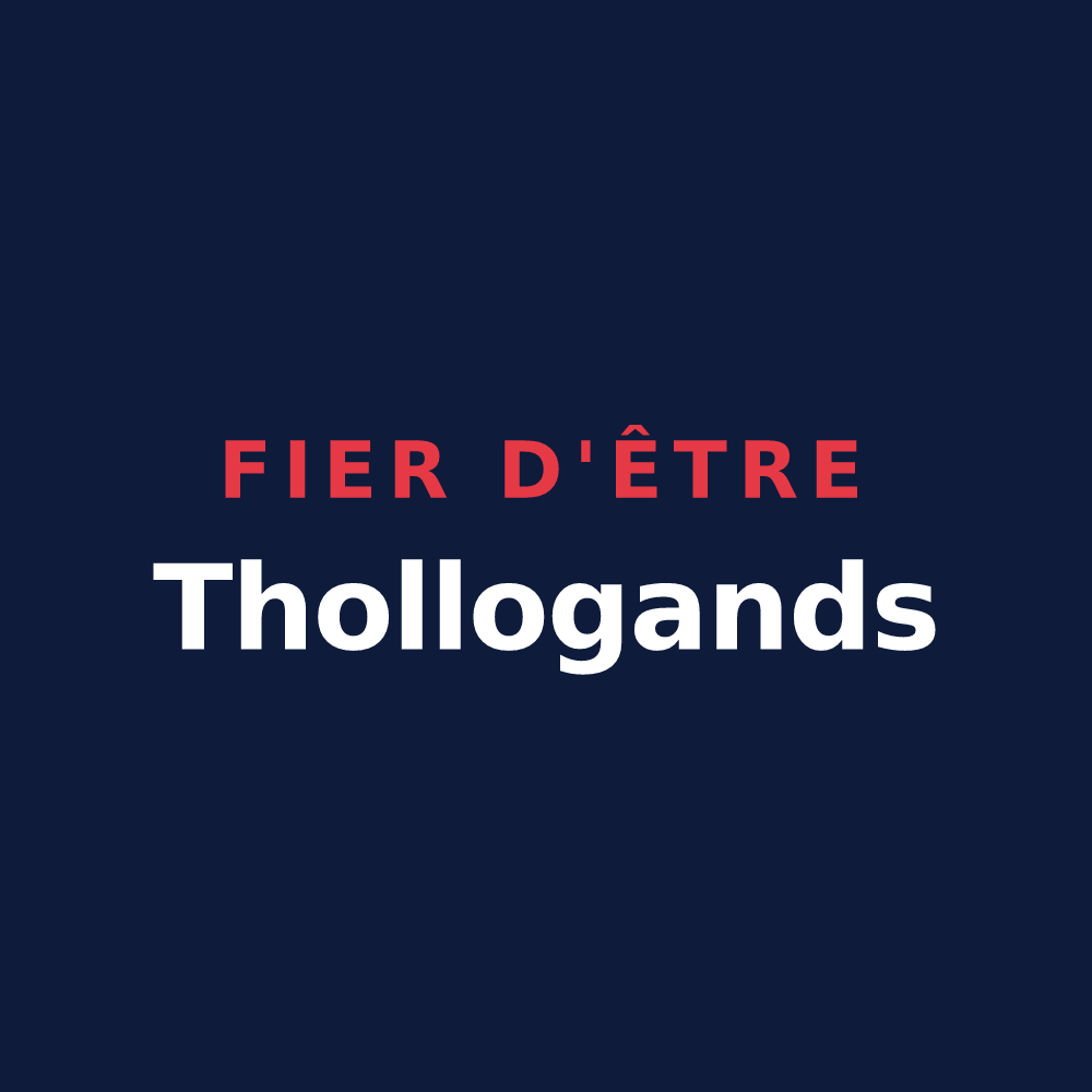 T-shirt « Fier d'être Thollogands » — design pour Thollon-les-Mémises