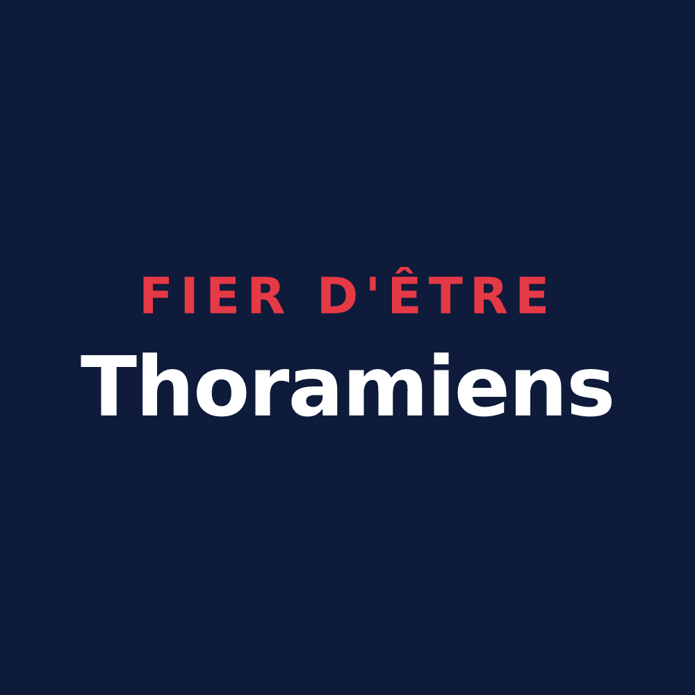 T-shirt « Fier d'être Thoramiens » — design pour Thorame-Haute