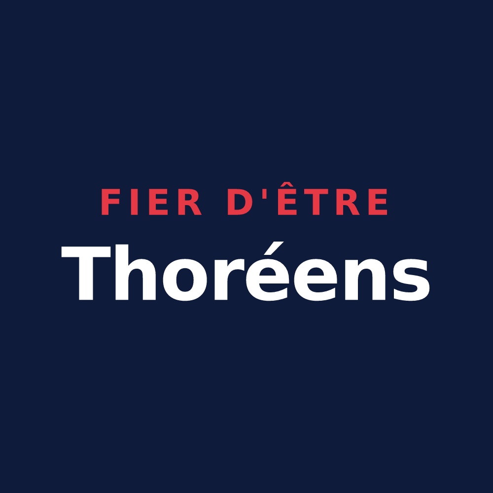 T-shirt « Fier d'être Thoréens » — design pour Thorée-les-Pins