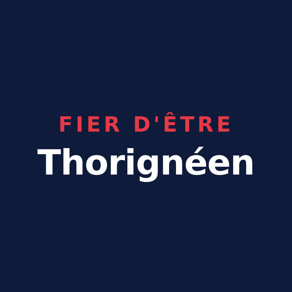 T-shirt « Fier d'être Thorignéen » — design pour Thorigné-d'Anjou