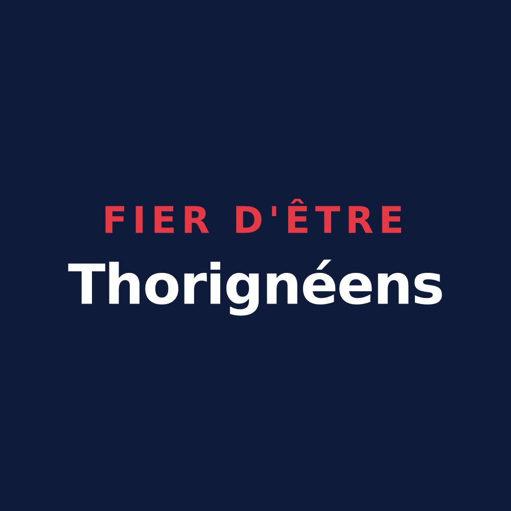 T-shirt « Fier d'être Thorignéens » — design pour Thorigné-en-Charnie