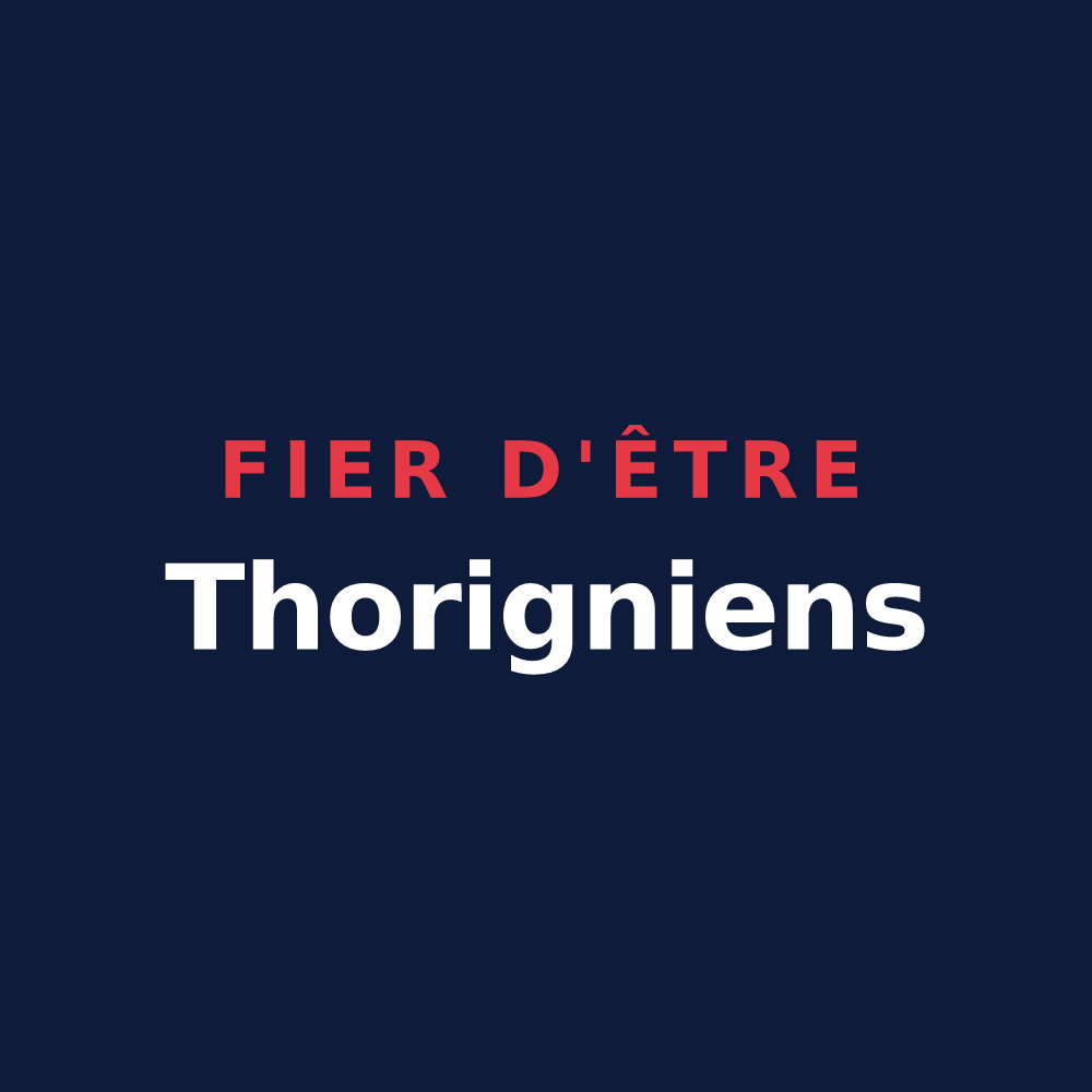 T-shirt « Fier d'être Thorigniens » — design pour Thorigny-sur-Marne