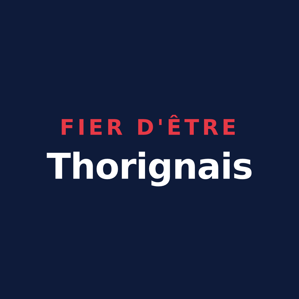 T-shirt « Fier d'être Thorignais » — design pour Thorigny
