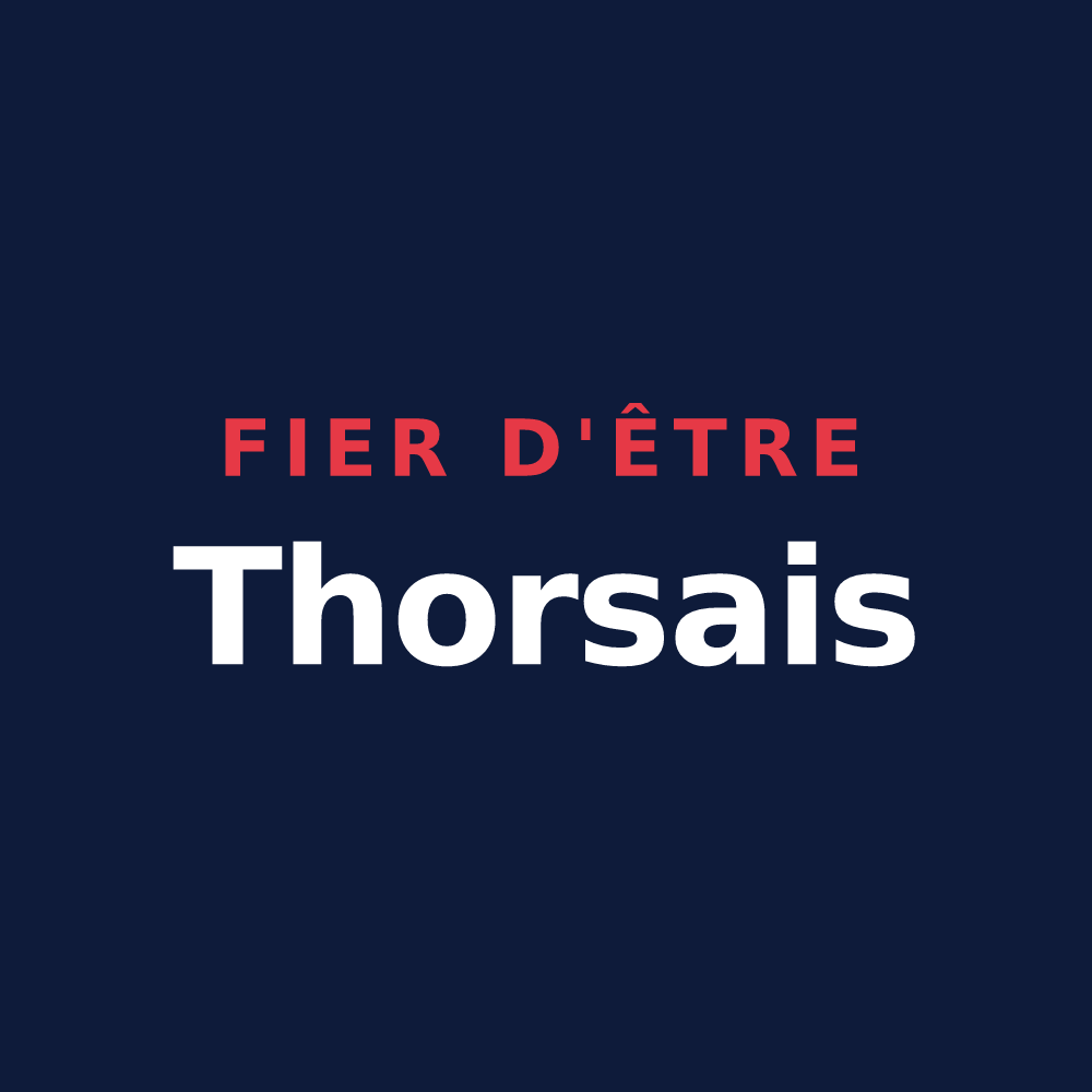 T-shirt « Fier d'être Thorsais » — design pour Thors