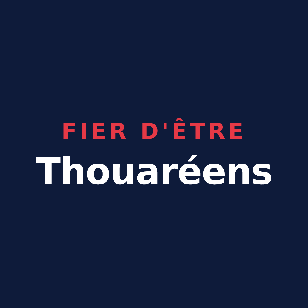T-shirt « Fier d'être Thouaréens » — design pour Thouaré-sur-Loire