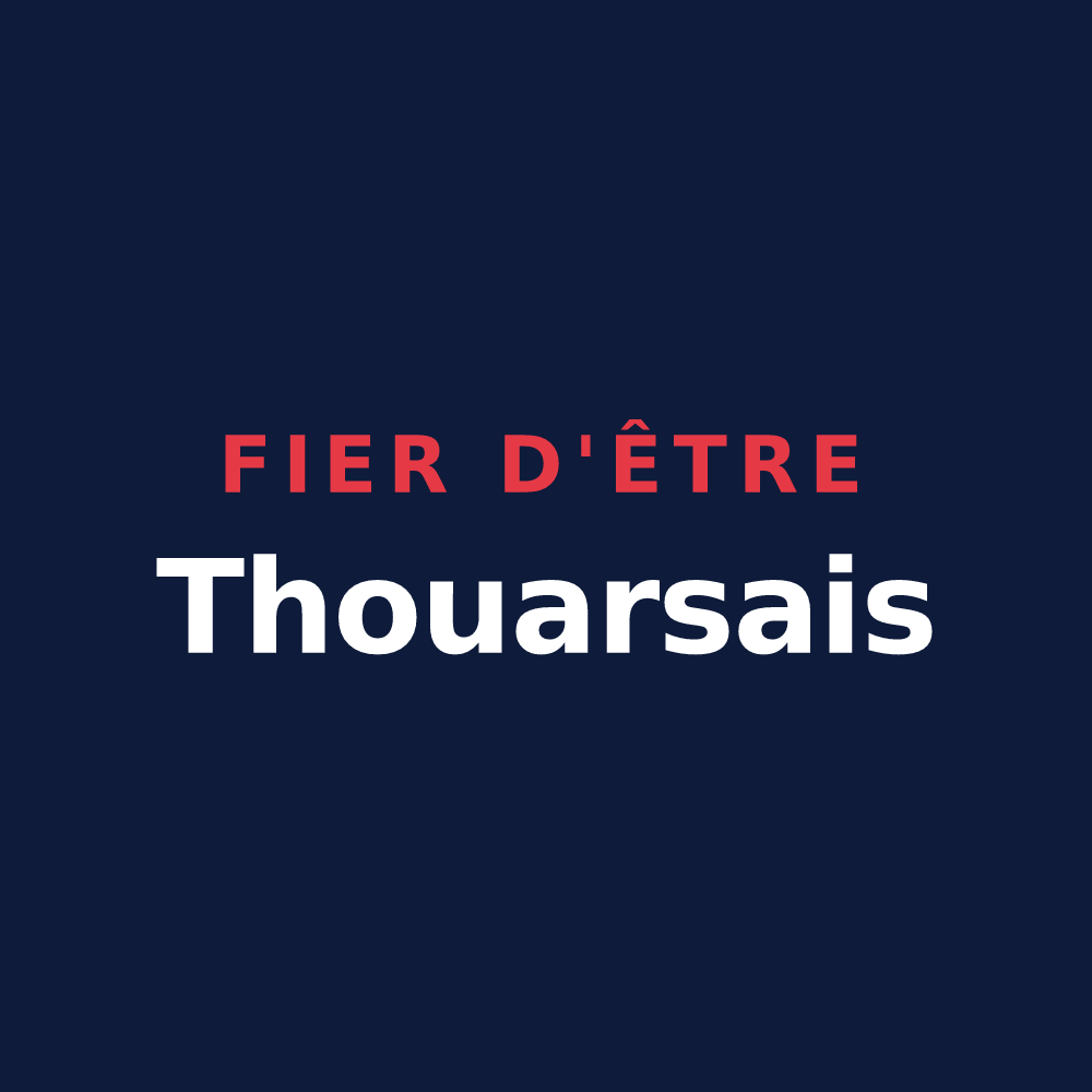 T-shirt « Fier d'être Thouarsais » — design pour Thouars