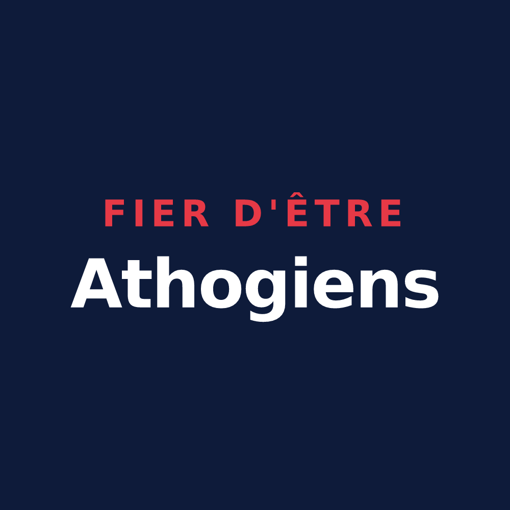T-shirt « Fier d'être Athogiens » — design pour Thueyts