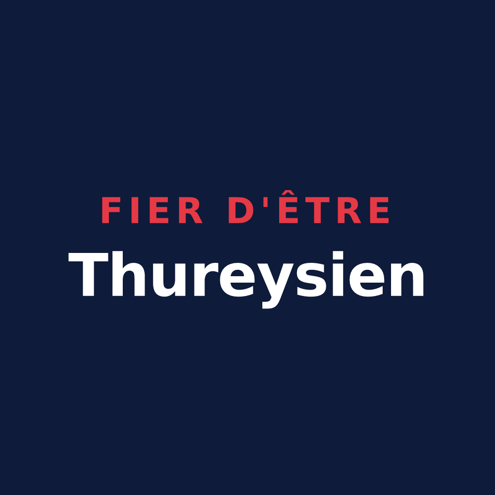 T-shirt « Fier d'être Thureysien » — design pour Thurey-le-Mont