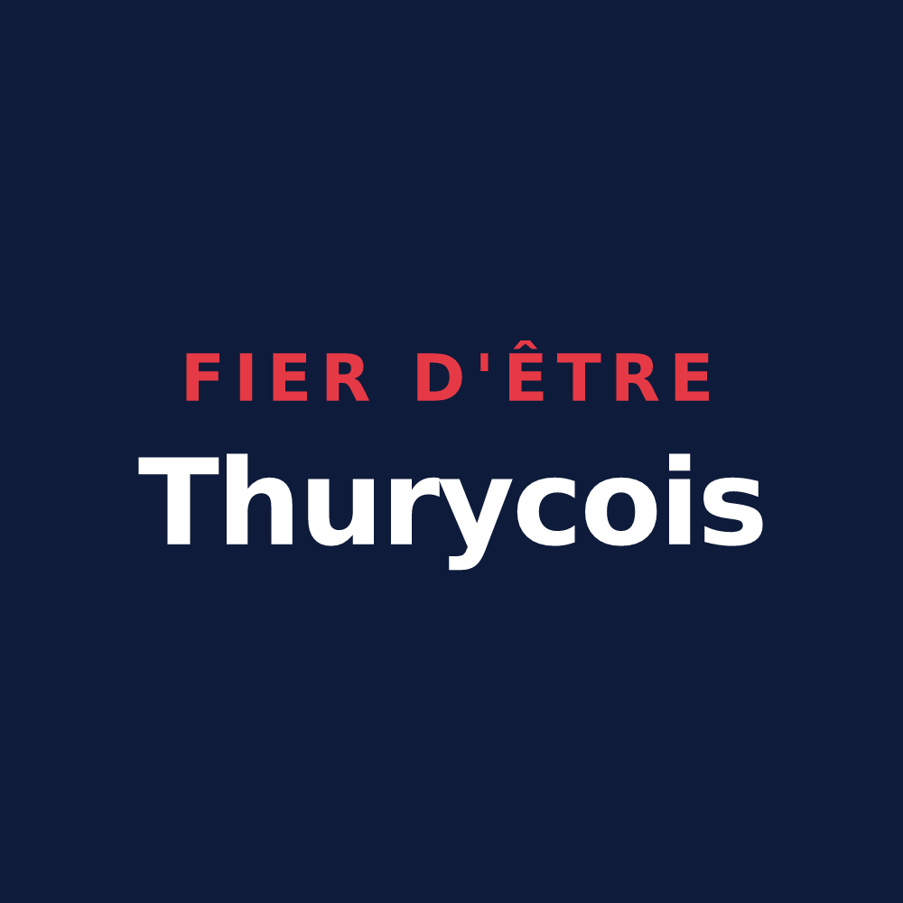 T-shirt « Fier d'être Thurycois » — design pour Thury