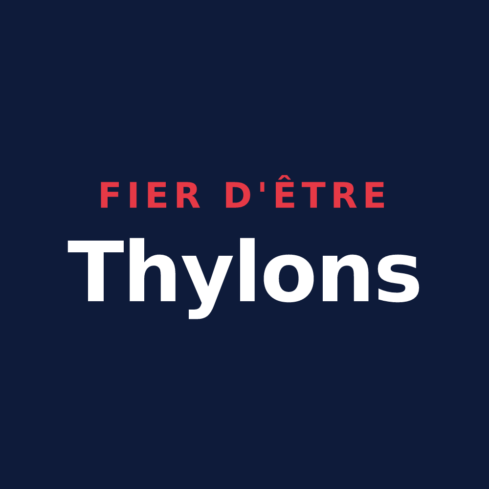 T-shirt « Fier d'être Thylons » — design pour Thyez