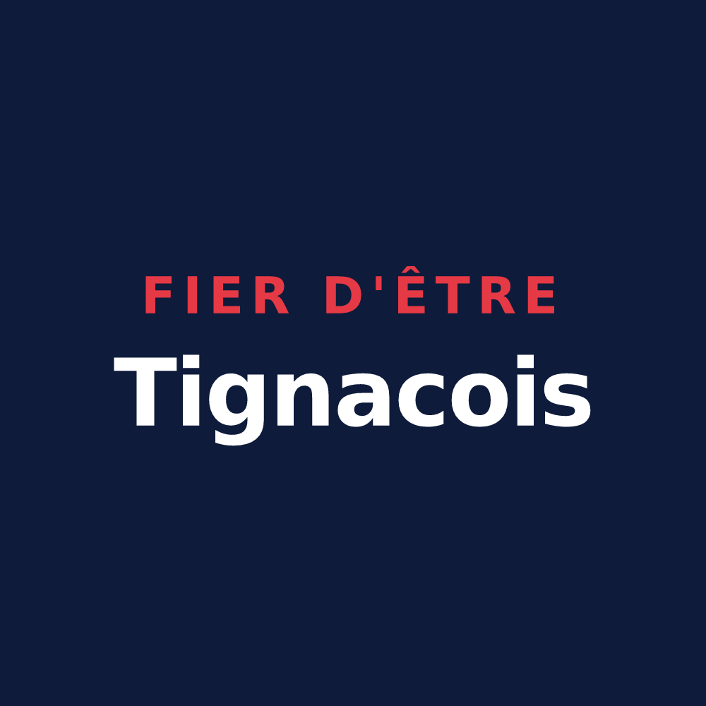 T-shirt « Fier d'être Tignacois » — design pour Tignac