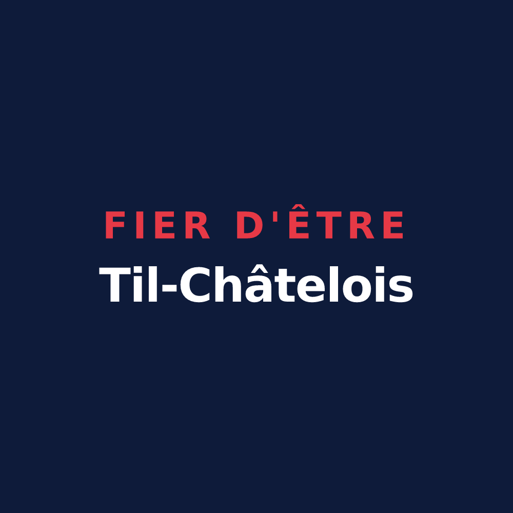 T-shirt « Fier d'être Til-Châtelois » — design pour Til-Châtel