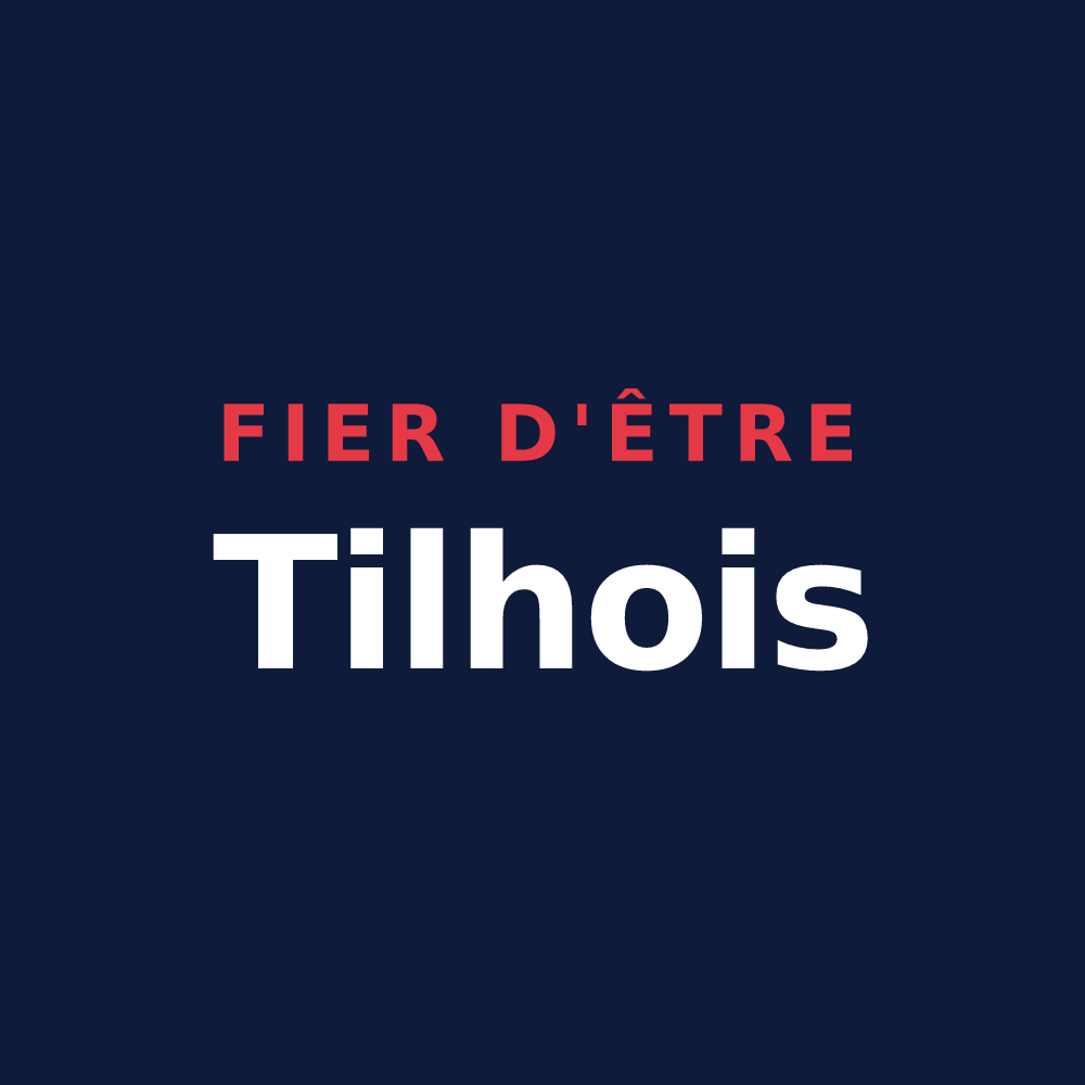 T-shirt « Fier d'être Tilhois » — design pour Tilh
