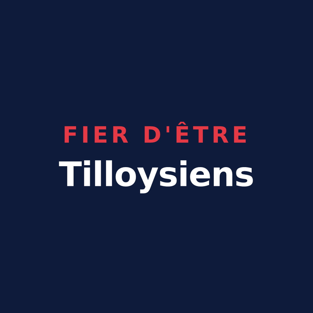 T-shirt « Fier d'être Tilloysiens » — design pour Tilloy-lès-Mofflaines