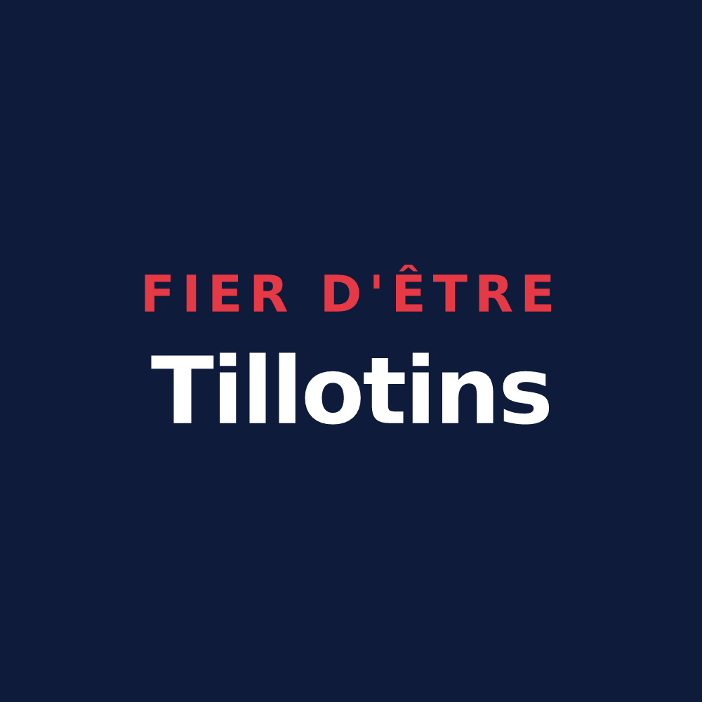 T-shirt « Fier d'être Tillotins » — design pour Tilly