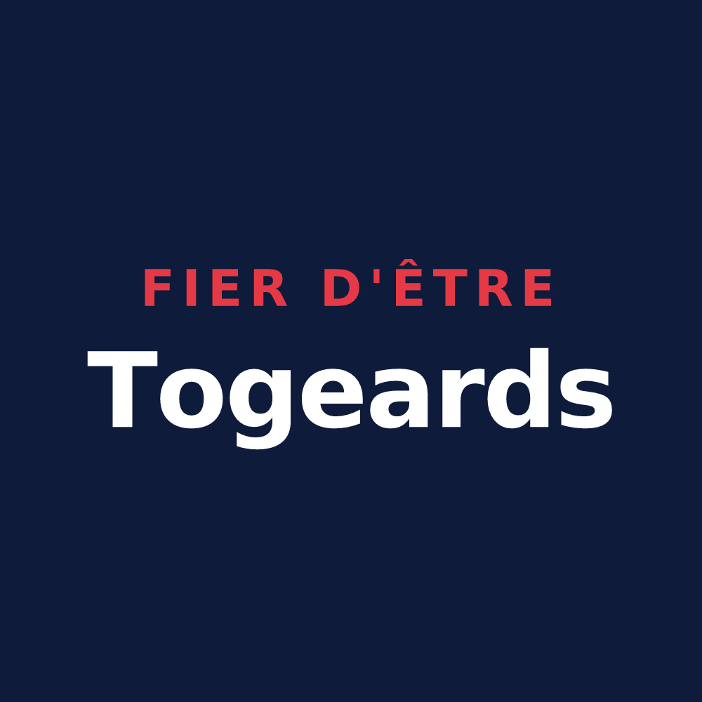 T-shirt « Fier d'être Togeards » — design pour Toges