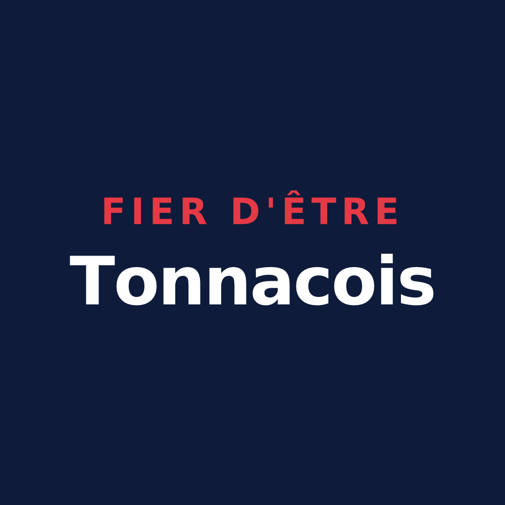 T-shirt « Fier d'être Tonnacois » — design pour Tonnac