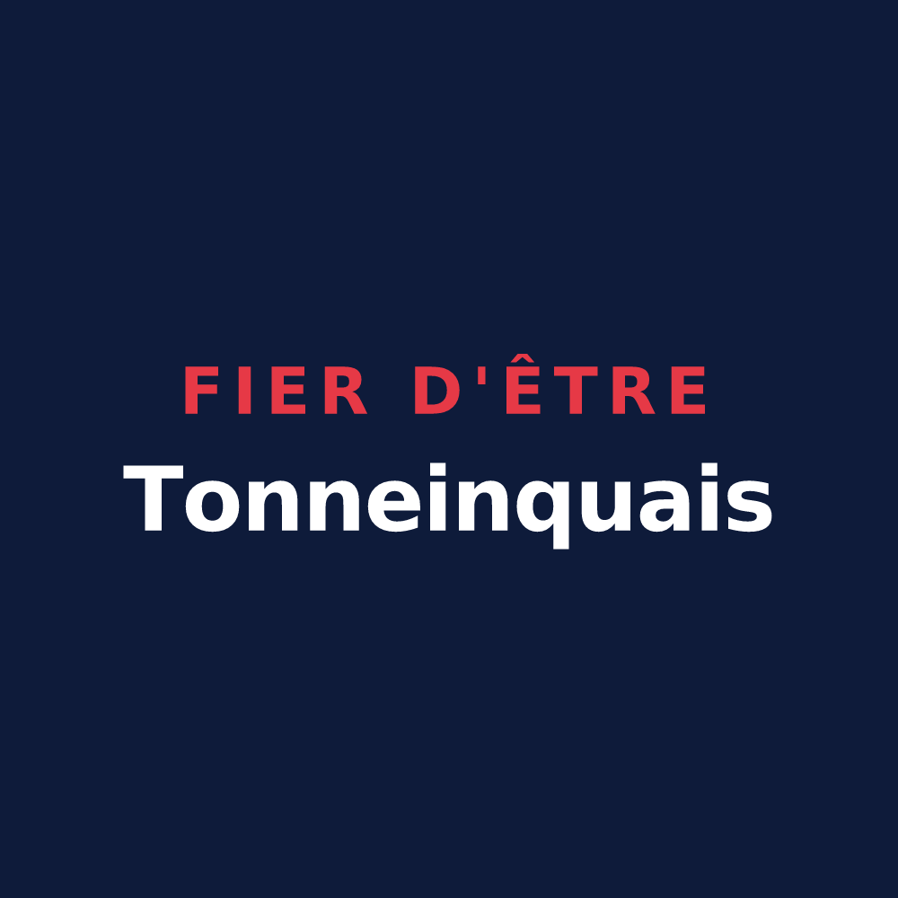 T-shirt « Fier d'être Tonneinquais » — design pour Tonneins