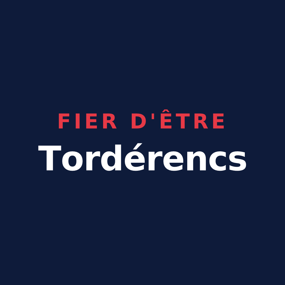 T-shirt « Fier d'être Tordérencs » — design pour Tordères