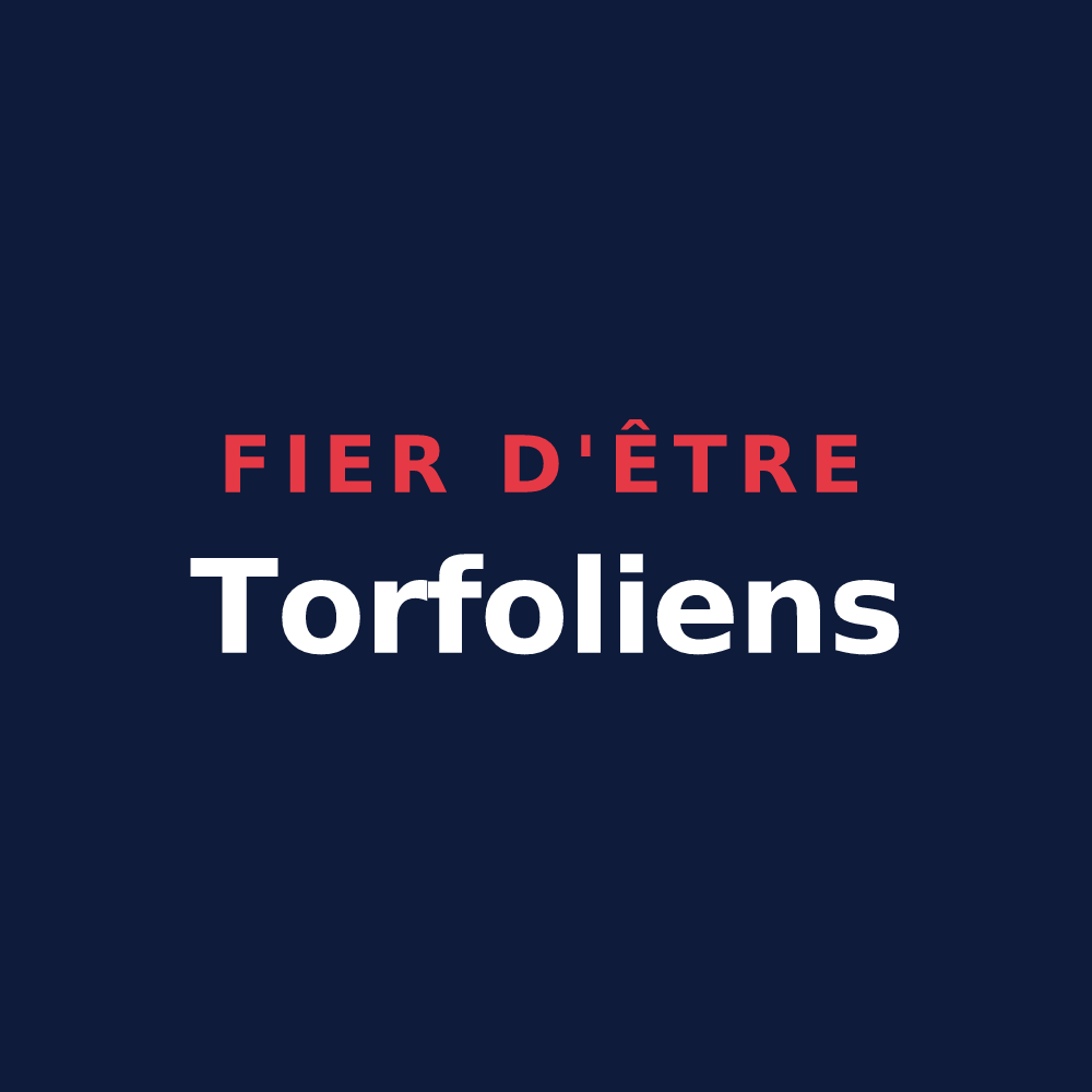T-shirt « Fier d'être Torfoliens » — design pour Torfou