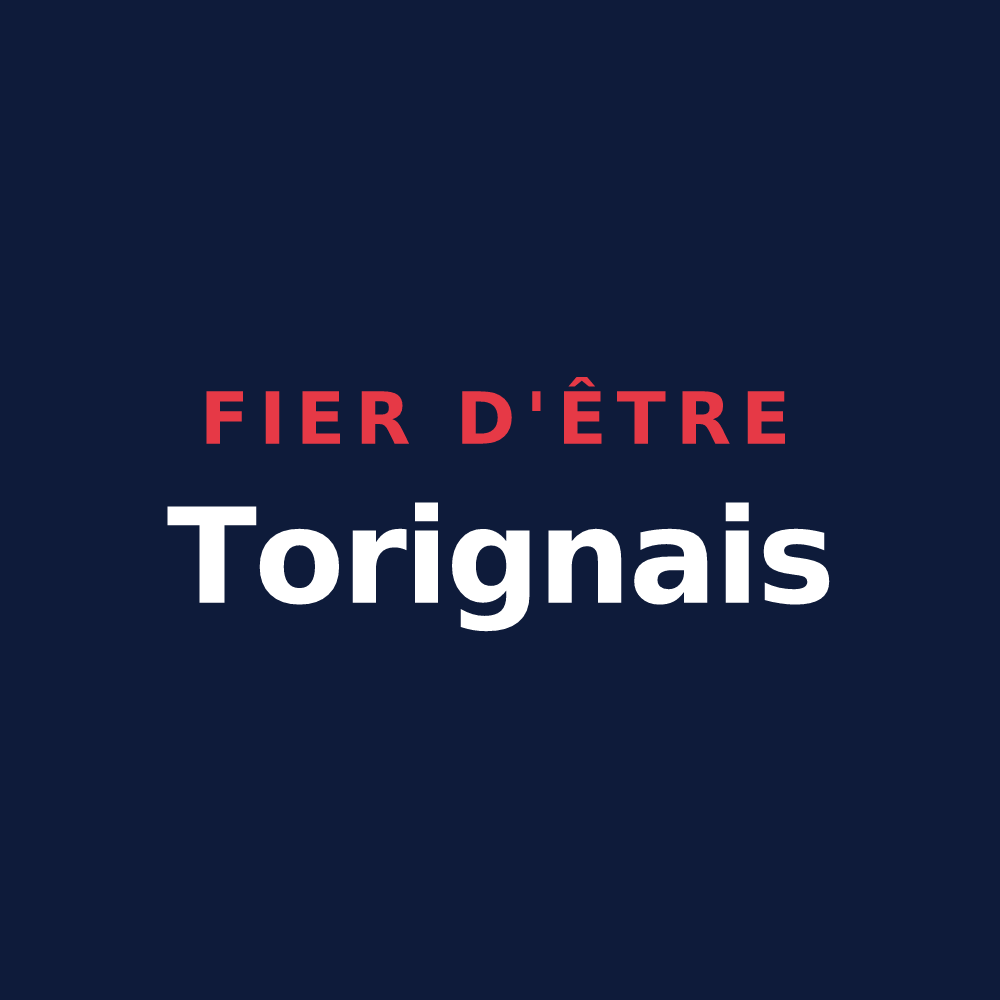 T-shirt « Fier d'être Torignais » — design pour Torigny-les-Villes