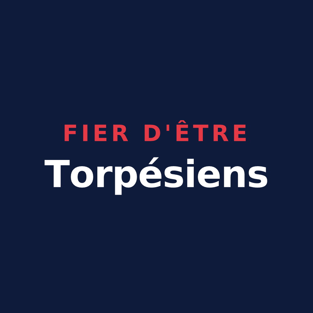 T-shirt « Fier d'être Torpésiens » — design pour Torpes