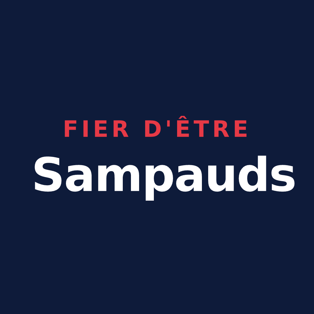 T-shirt « Fier d'être Sampauds » — design pour Tortebesse