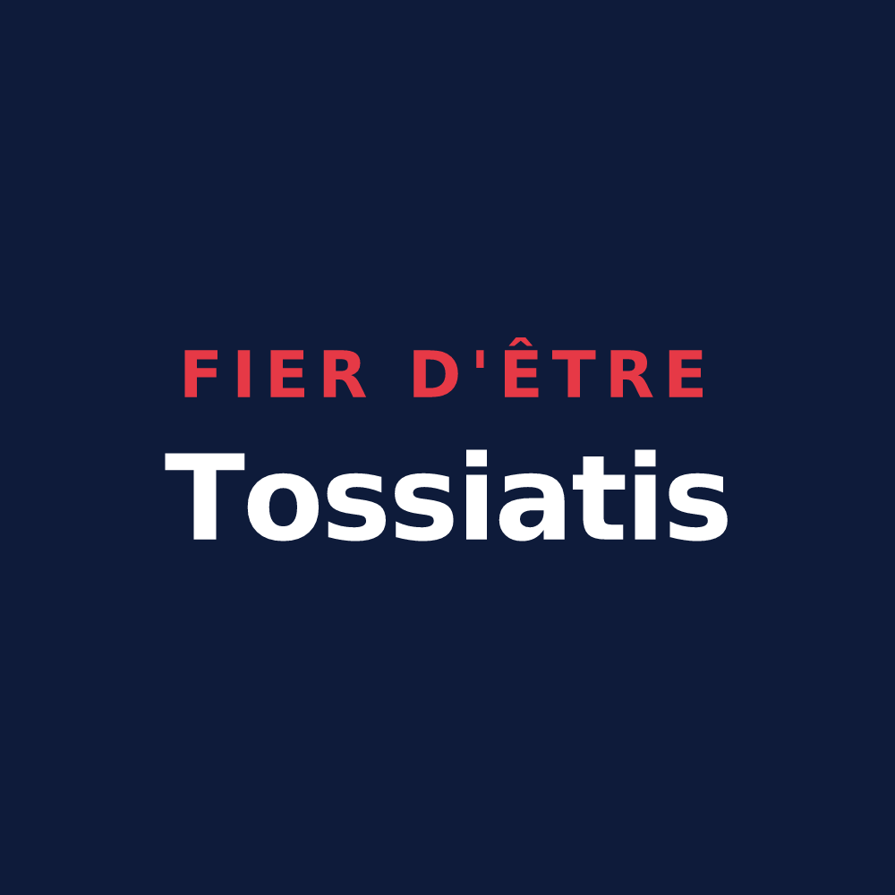 T-shirt « Fier d'être Tossiatis » — design pour Tossiat