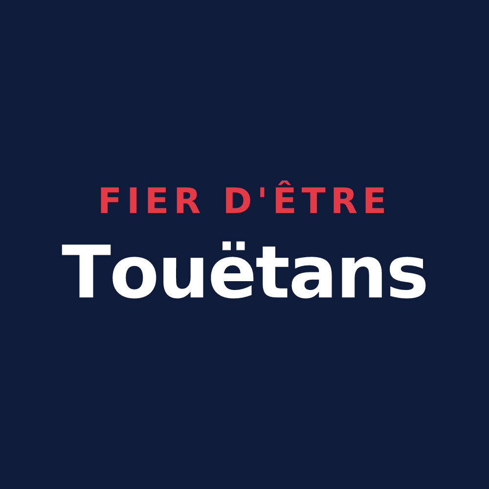 T-shirt « Fier d'être Touëtans » — design pour Touët-sur-Var