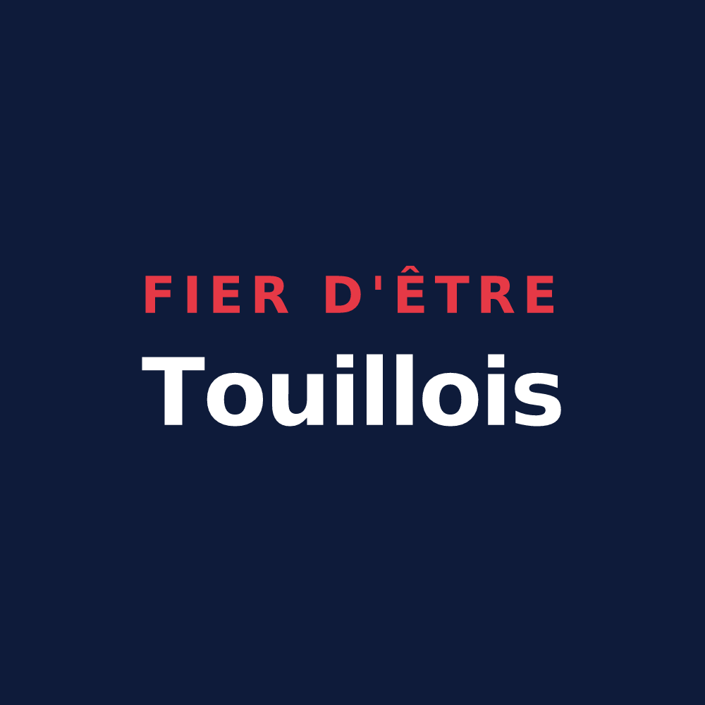 T-shirt « Fier d'être Touillois » — design pour Touille