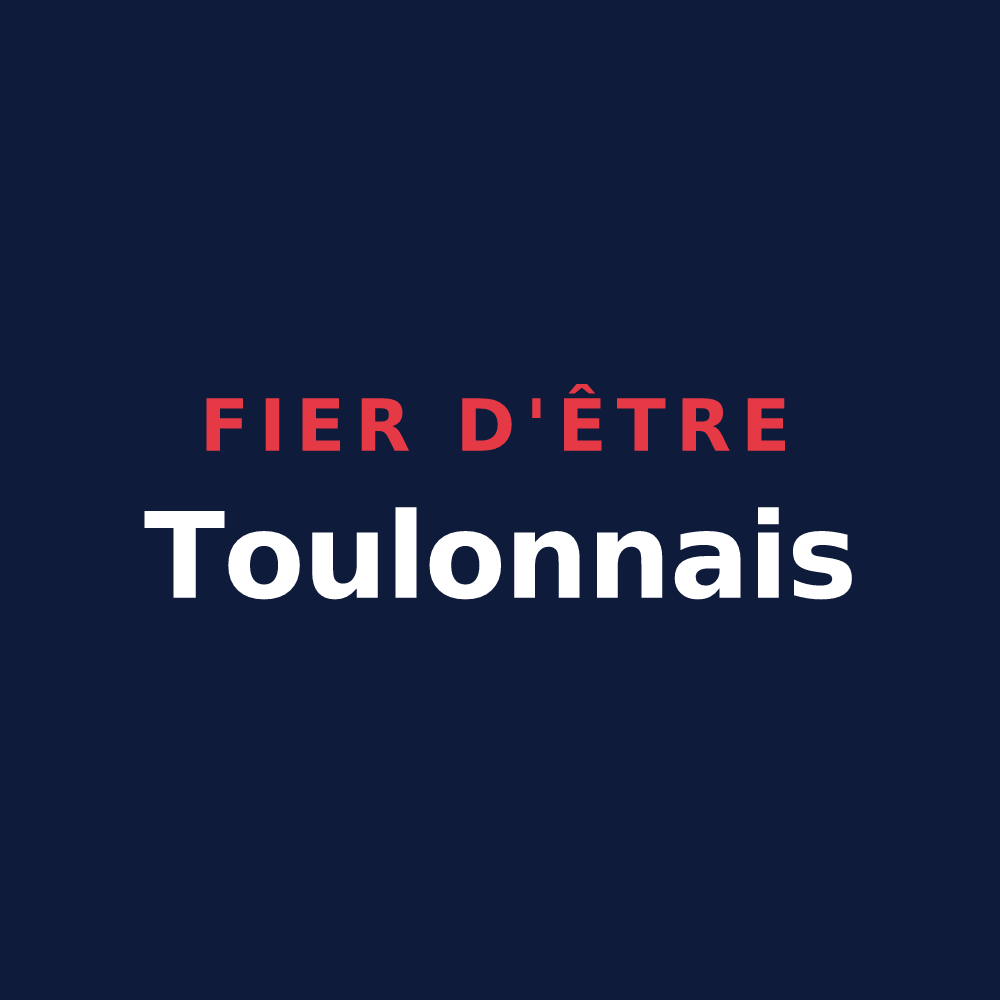 T-shirt « Fier d'être Toulonnais » — design pour Toulon