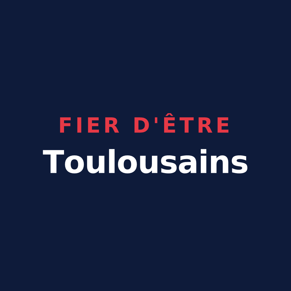 T-shirt « Fier d'être Toulousains » — design pour Toulouse