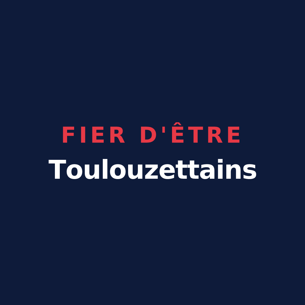 T-shirt « Fier d'être Toulouzettains » — design pour Toulouzette