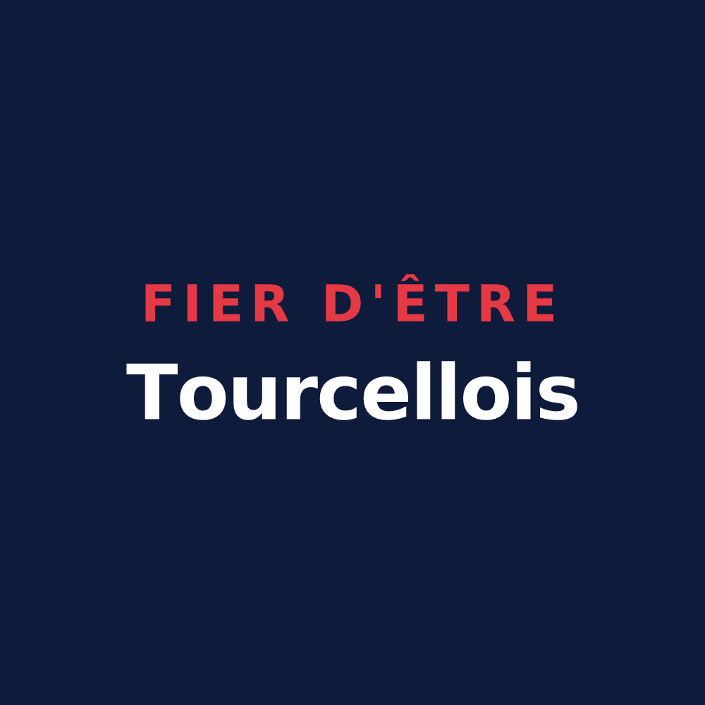 T-shirt « Fier d'être Tourcellois » — design pour Tourcelles-Chaumont