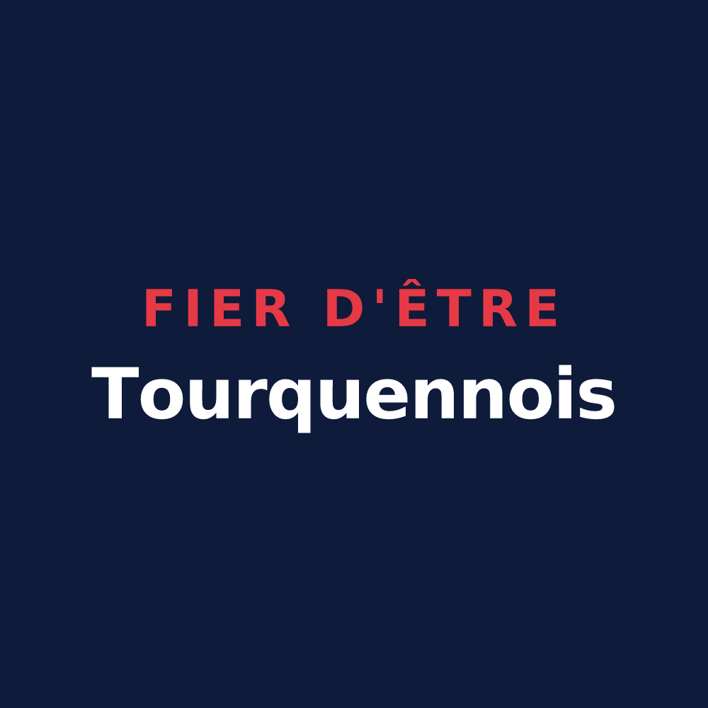 T-shirt « Fier d'être Tourquennois » — design pour Tourcoing