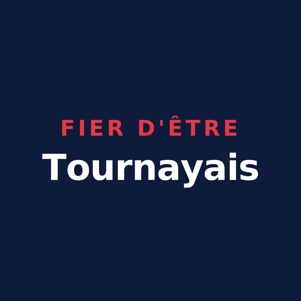 T-shirt « Fier d'être Tournayais » — design pour Tournay
