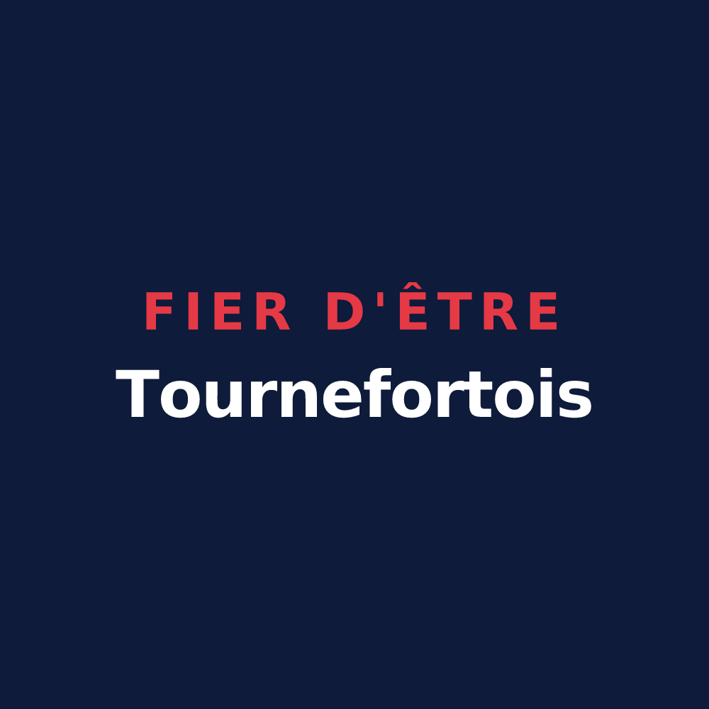 T-shirt « Fier d'être Tournefortois » — design pour Tournefort