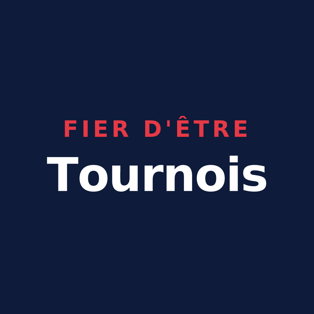 T-shirt « Fier d'être Tournois » — design pour Tournes
