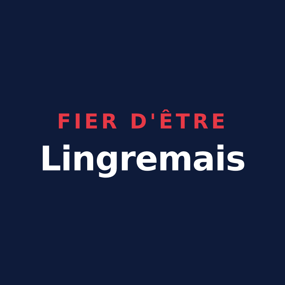 T-shirt « Fier d'être Lingremais » — design pour Tourneville-sur-Mer