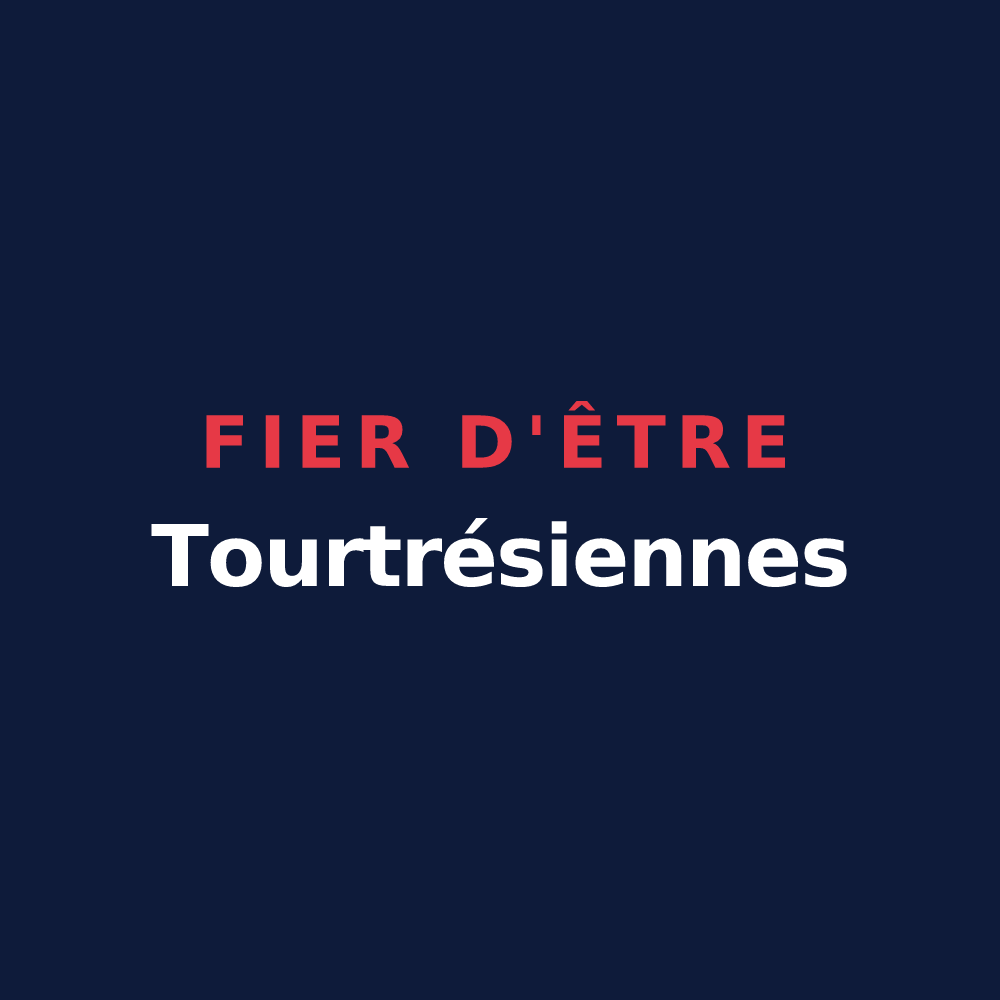 T-shirt « Fier d'être Tourtrésiennes » — design pour Tourtrès